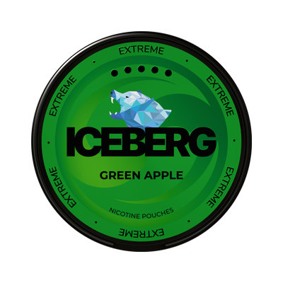 ICEBERG Green Apple Extreme, envase, vista frontal
