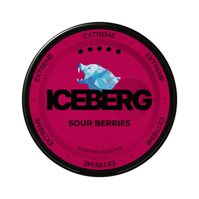 ICEBERG Sour Berries Extreme, envase, vista frontal