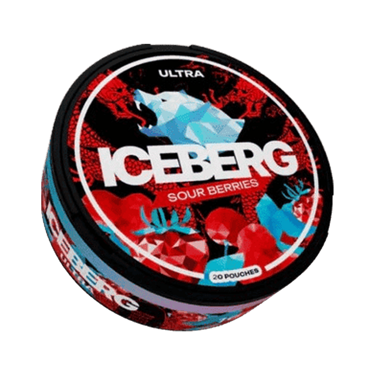 ICEBERG Sour Berries Extreme (Outlet) can, front