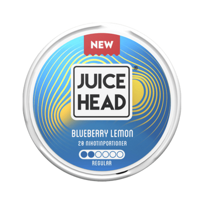 Juice Head Blueberry Lemon 6 mg, Dose, Vorderansicht