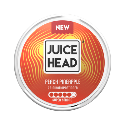 Juice Head Peach Pineapple 14 mg | Bäst före: 29/09/2026, envase, vista frontal