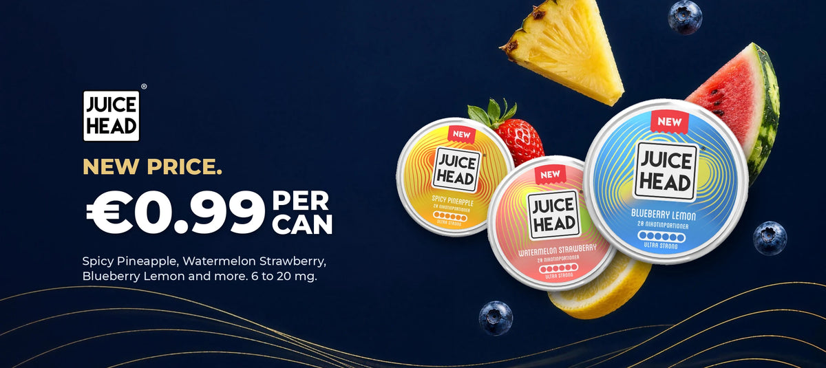 Juice Head, new price, 0.99 EUR per can