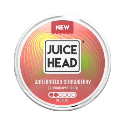 Juice Head Watermelon Strawberry 6 mg | Bäst före: 14/11/2026, Dose, Vorderansicht