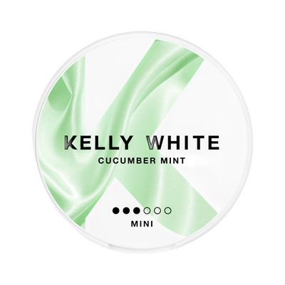 Kelly White Cucumber Mint Mini, Dose, Vorderansicht