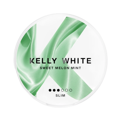 Kelly White Sweet Melon Mint Regular, envase, vista frontal