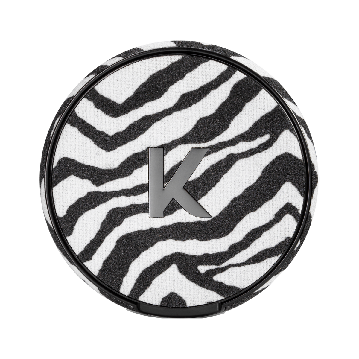 Kelly White Zebra Kelly Refilldosa can, front