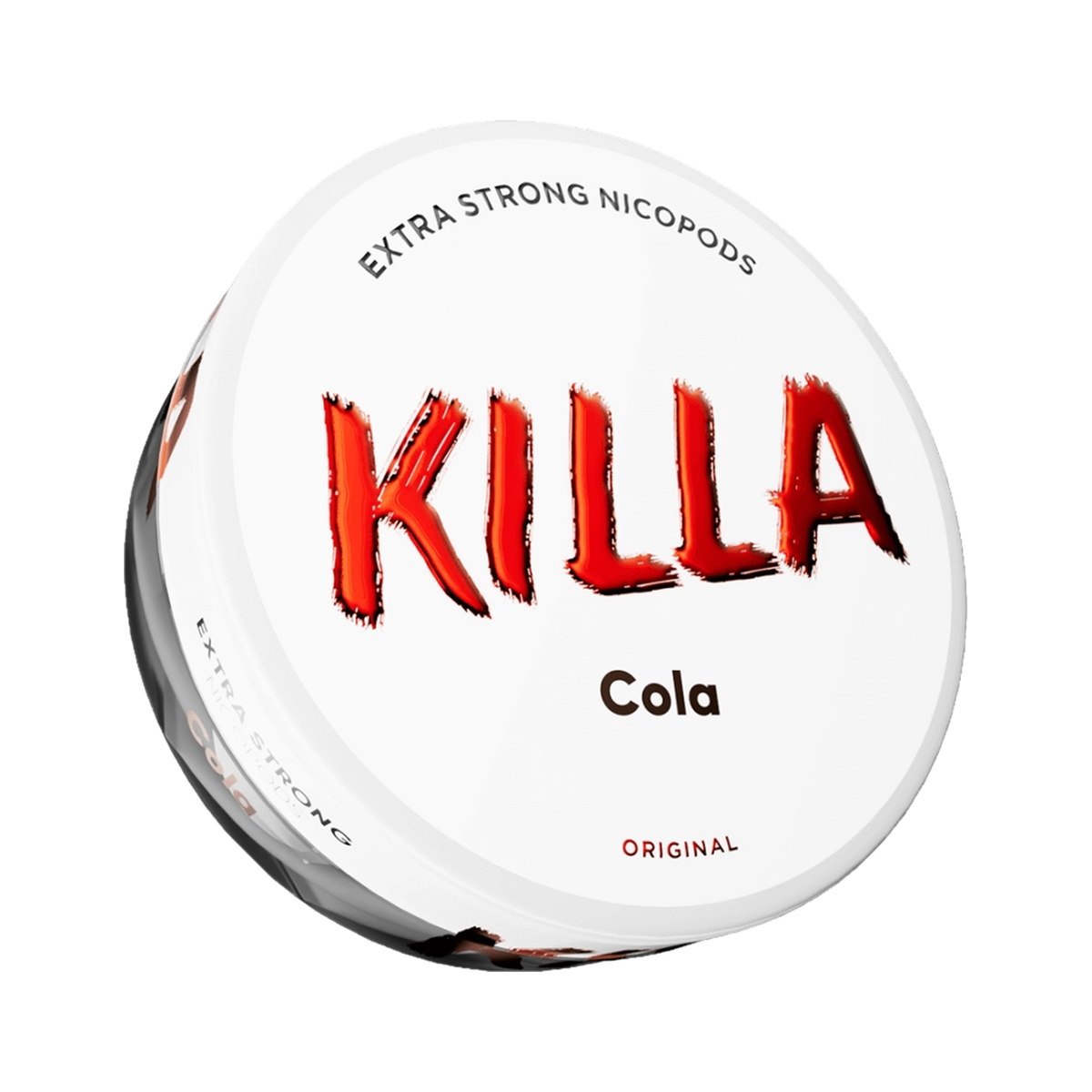 KILLA Cola, envase, vista frontal