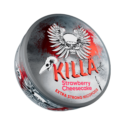 KILLA Strawberry Cheesecake | Bäst före: 09/10/2026, envase, vista frontal