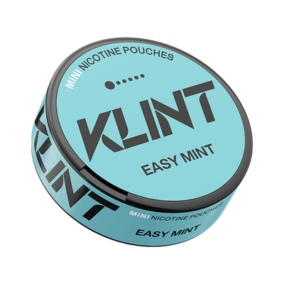 KLINT Easy Mint Mini nikotinpåsar, dosa (3D)
