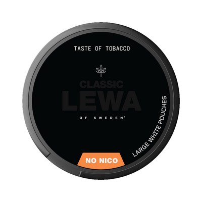 LEWA Classic Taste of Tobacco No Nico, envase, vista frontal