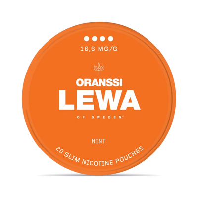 LEWA Oranssi Mint, envase