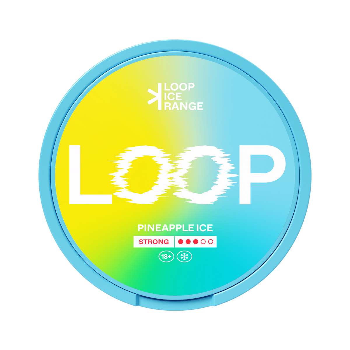 LOOP Pineapple Ice Strong, Dose, Vorderansicht