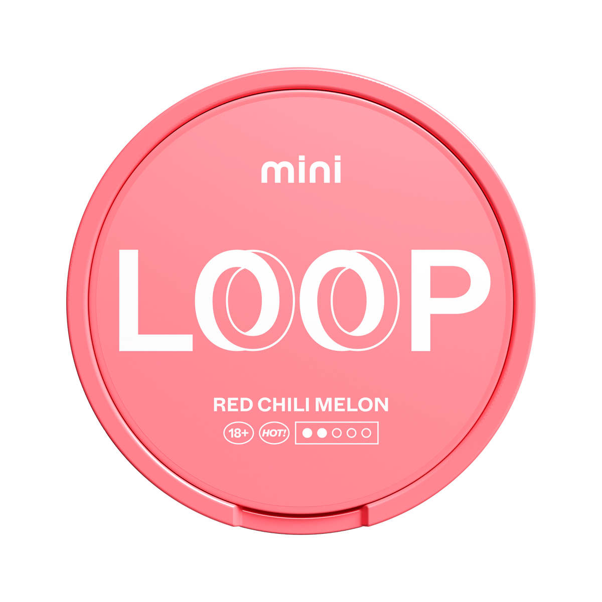 LOOP Red Chili Melon Mini, Dose, Vorderansicht