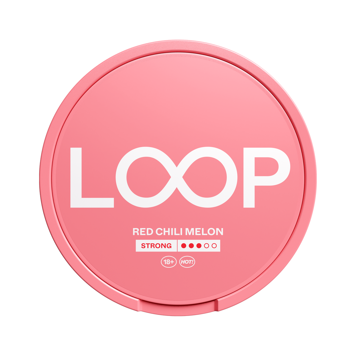LOOP Red Chili Melon Strong can, front