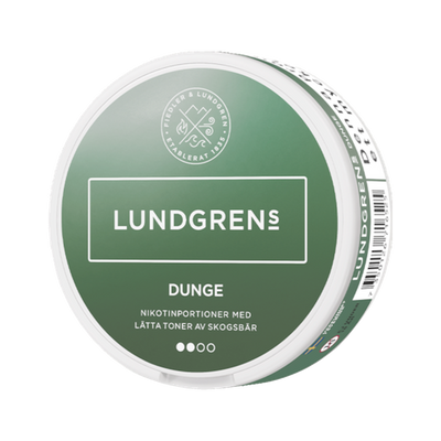 Lundgrens Dunge, envase, vista frontal