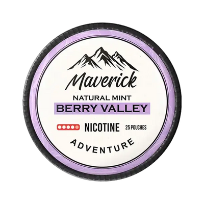 MAVERICK Berry Valley, envase, vista frontal