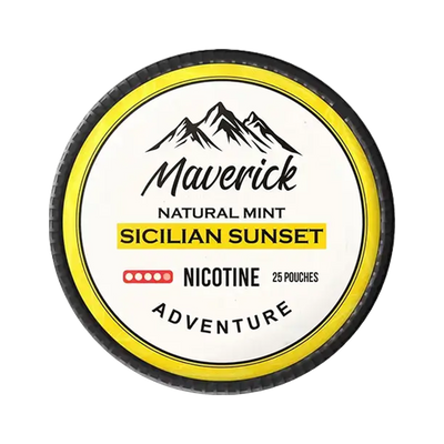 MAVERICK Sicilian Sunset, envase, vista frontal