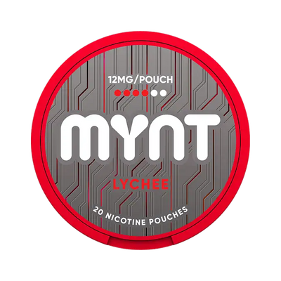MYNT Lychee 12 mg, Dose, Vorderansicht
