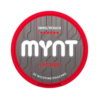 MYNT Lychee 18 mg, Dose, Vorderansicht