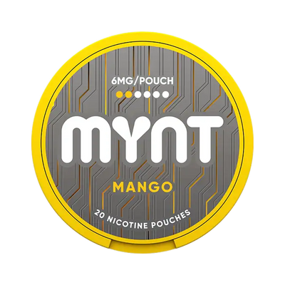 MYNT Mango 6 mg, envase, vista frontal