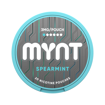 MYNT Spearmint 3 mg, Dose, Vorderansicht