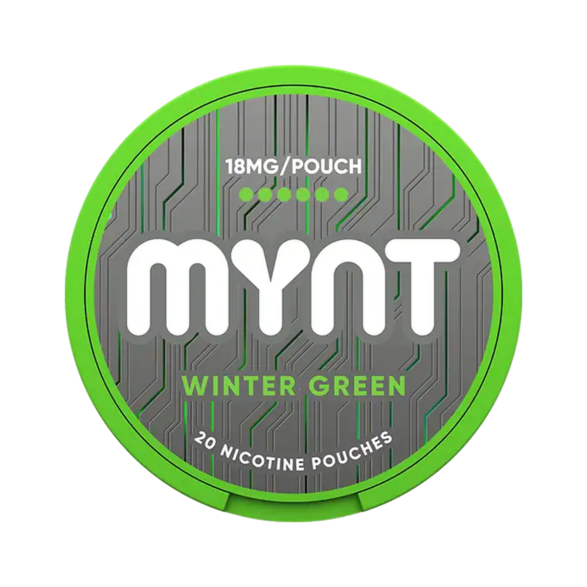 MYNT Winter Green 18 mg, Dose, Vorderansicht