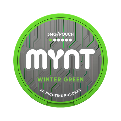MYNT Winter Green 3 mg, envase