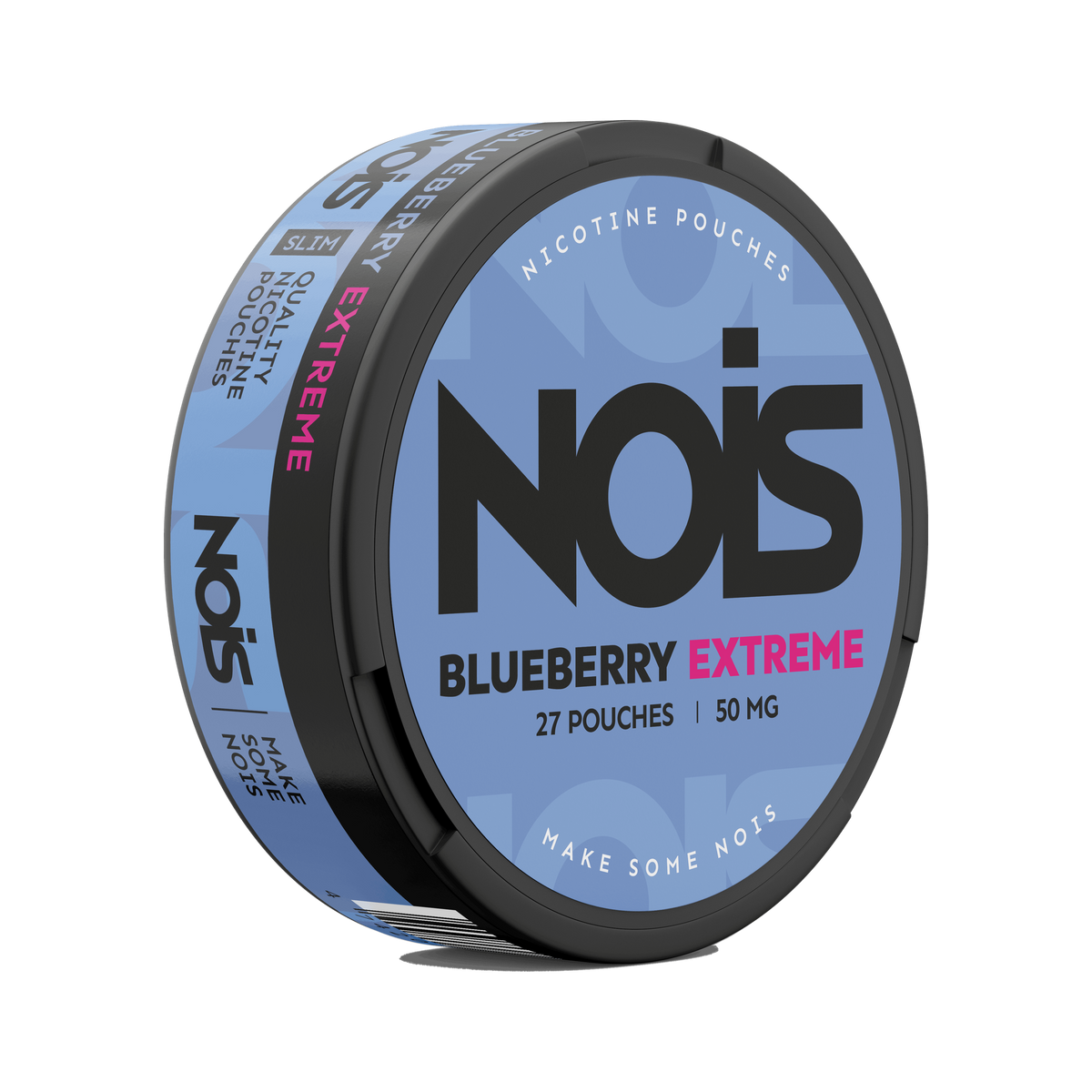 NOIS Extreme Blueberry 50 mg, sidovy