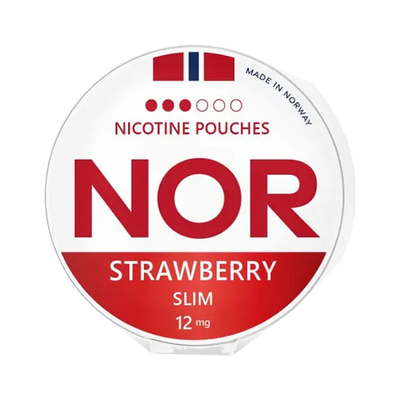 NOR Strawberry Slim | Bäst före: 09/09/2026, Dose, Vorderansicht