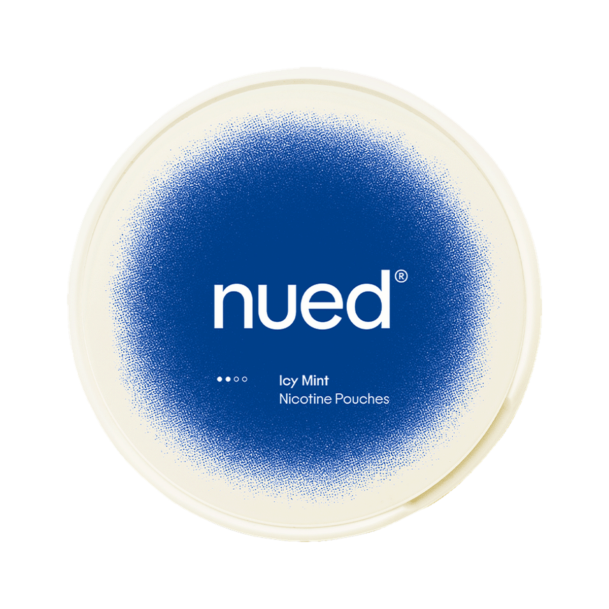 nued Icy Mint, Dose, Vorderansicht