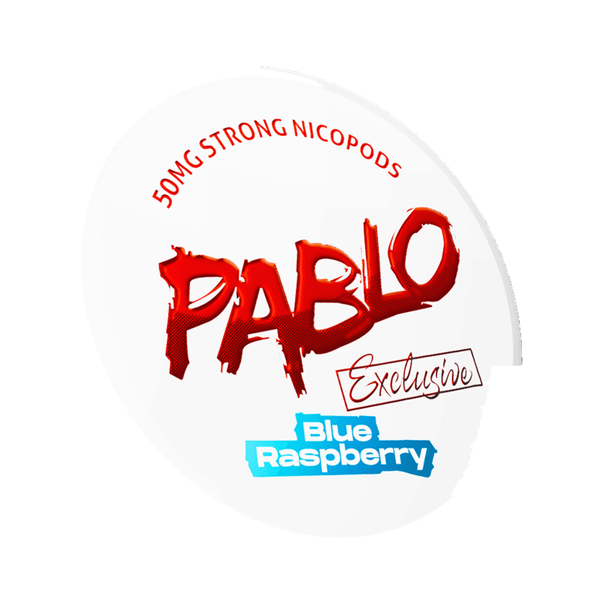 PABLO Exclusive Blue Raspberry 50mg