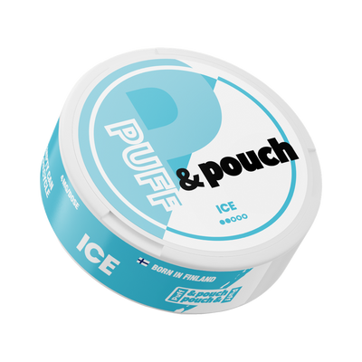 Puff & Pouch Ice 4 mg | Bäst före: 01/10/2026, envase, vista frontal