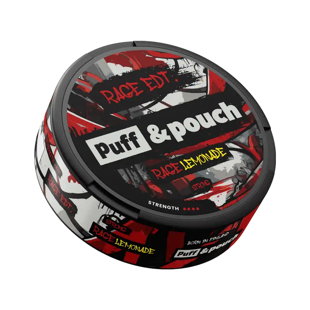 Puff & Pouch Rage Lemonade, envase, vista frontal