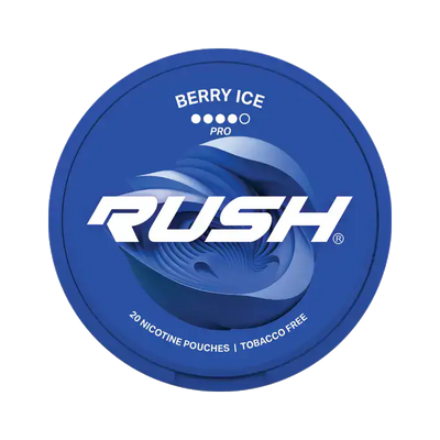 RUSH Berry Ice (Outlet) | Bäst före: 28/01/2026, envase, vista frontal