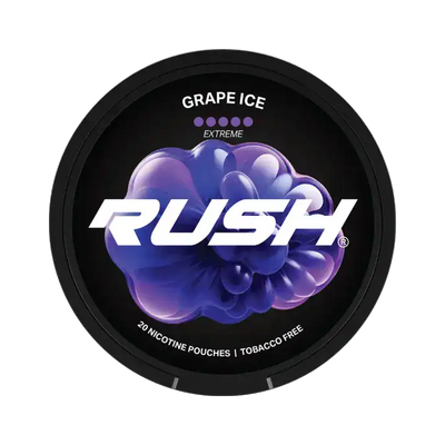 RUSH Grape Ice Extreme (Outlet) | Bäst före: 29/01/2026, envase, vista frontal