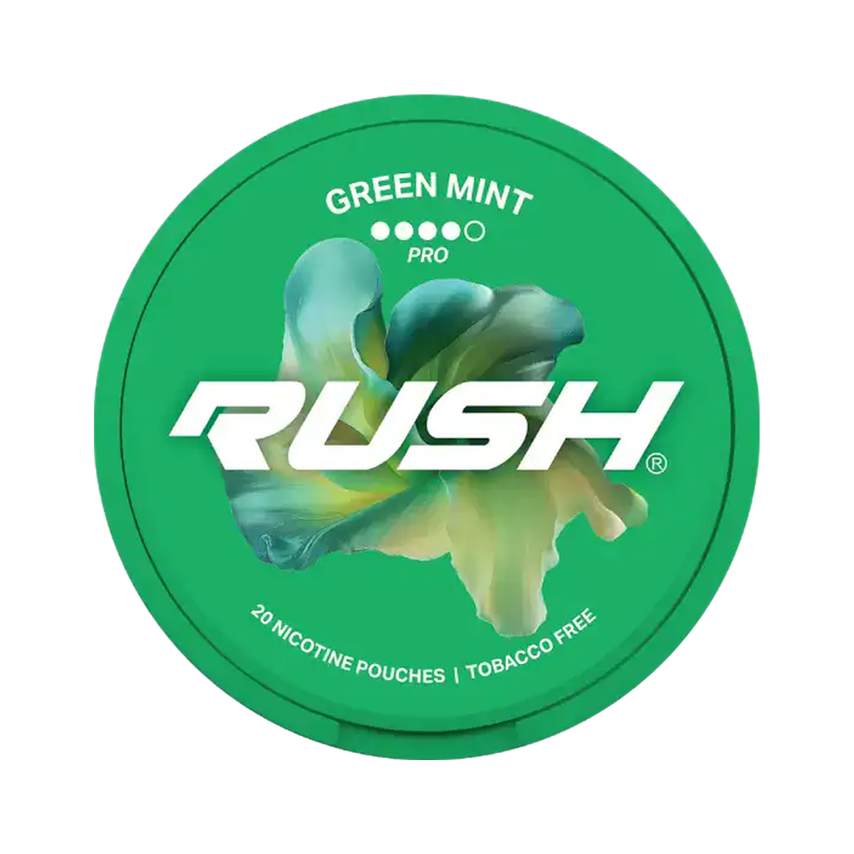 RUSH Green Mint (Outlet) | Bäst före: 28/01/2026, Dose, Vorderansicht