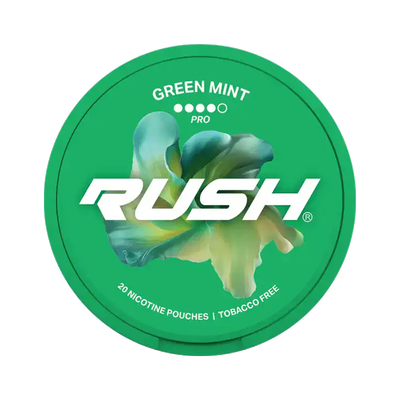 RUSH Green Mint (Outlet) | Bäst före: 28/01/2026, Dose, Vorderansicht
