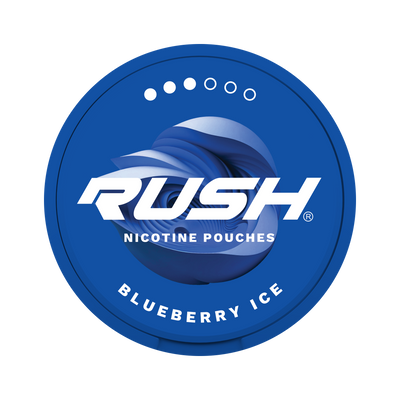 RUSH Pro Blueberry Ice nikotinpåsar, dosa