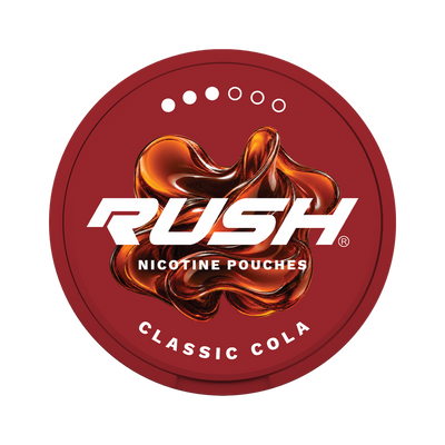 RUSH Pro Classic Cola nikotinpåsar, dosa