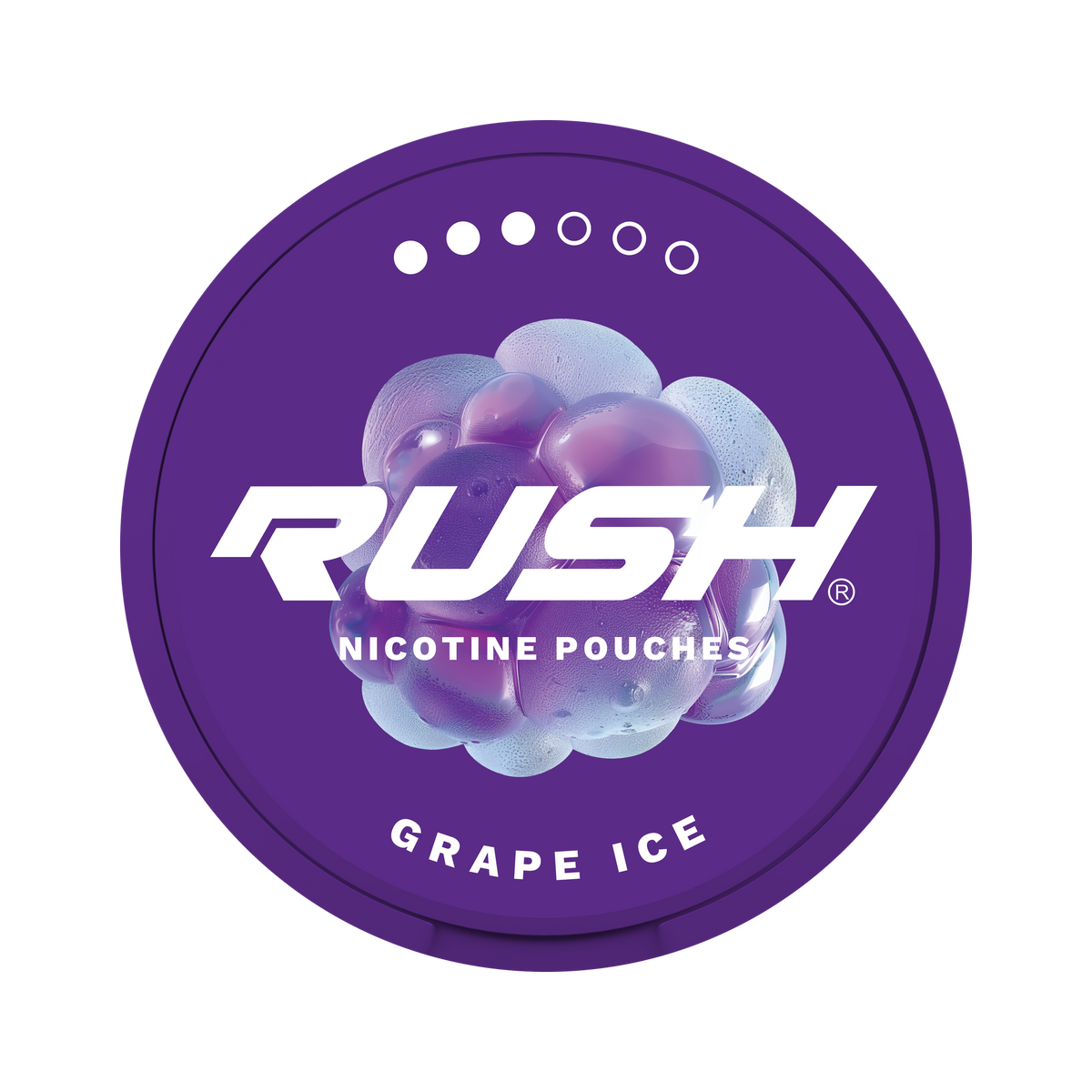 RUSH Pro Grape Ice nikotinpåsar, dosa