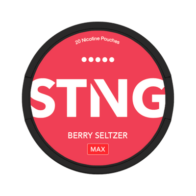 STNG Berry Seltzer Max, Dose, Vorderansicht