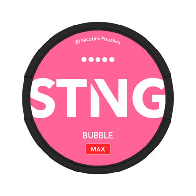 STNG Bubble Max, envase, vista frontal