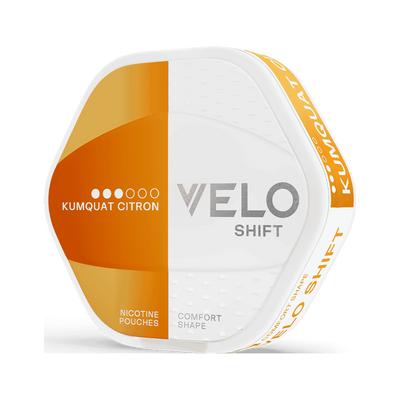 VELO Shift Kumquat Citron nikotinpåsar, Dose (3D)