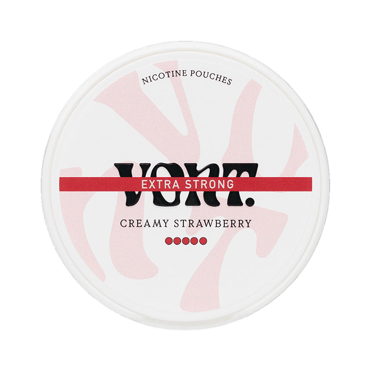 VONT Creamy Strawberry Extra Strong can, front