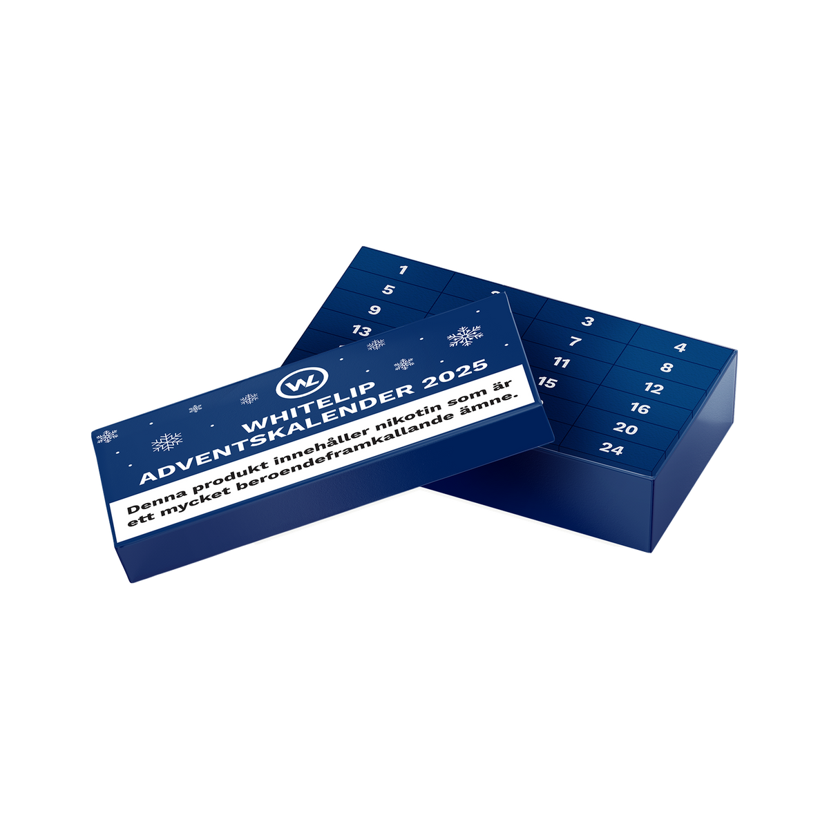 Whitelip Adventskalender can, front