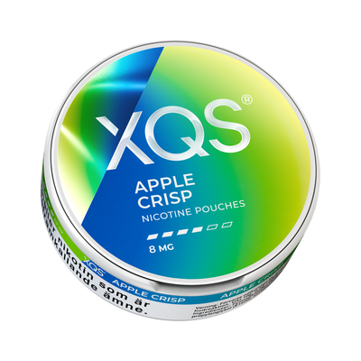 XQS Apple Crisp 8mg, Dose, Ansicht von unten