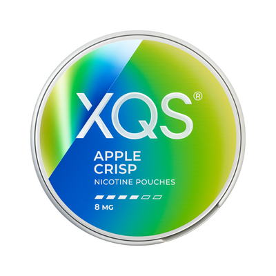 XQS Apple Crisp 8mg, Dose, Vorderansicht