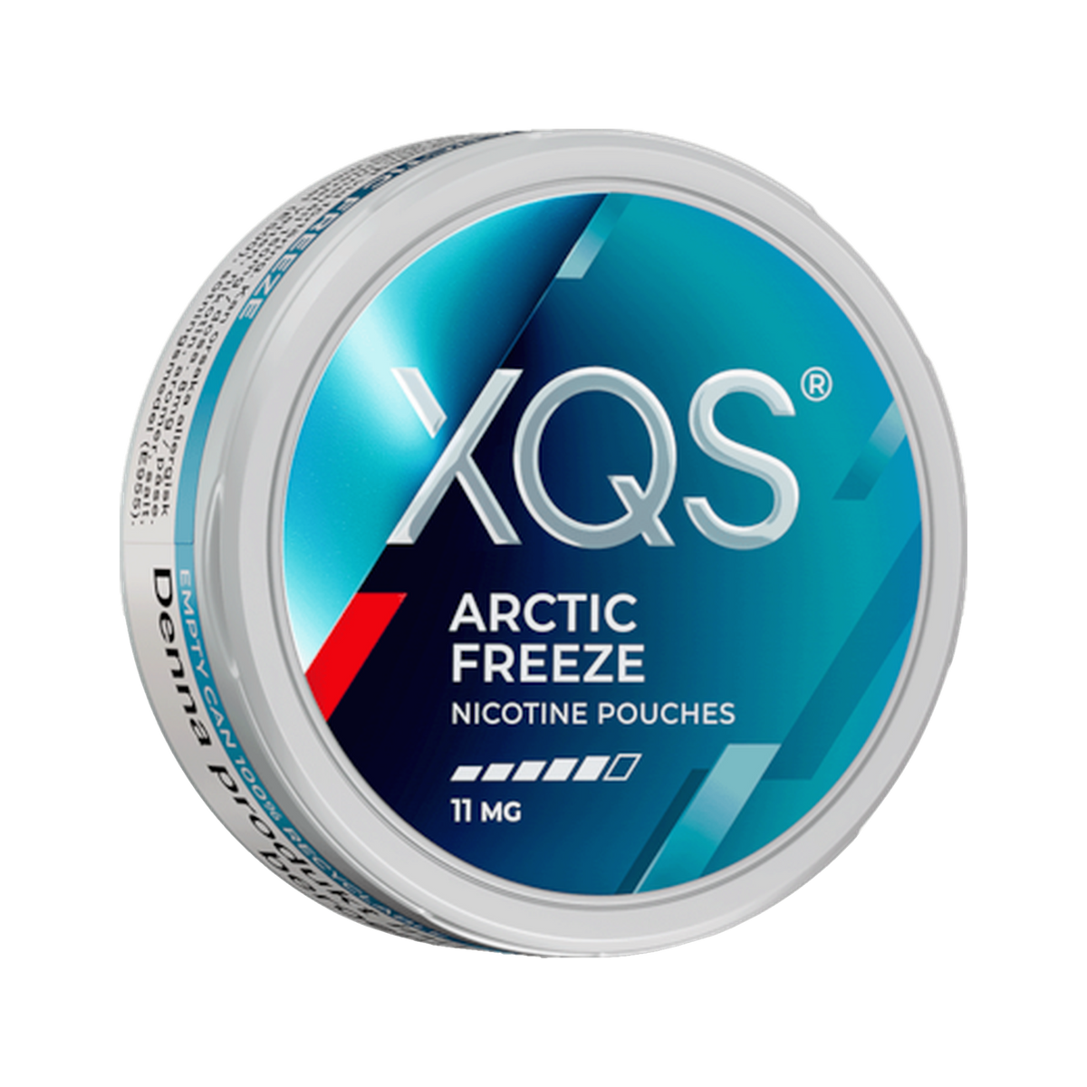 XQS Arctic Freeze X-Strong can, front