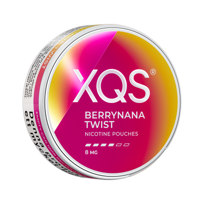 XQS Berrynana Twist 8mg, Dose, rechte Seitenansicht