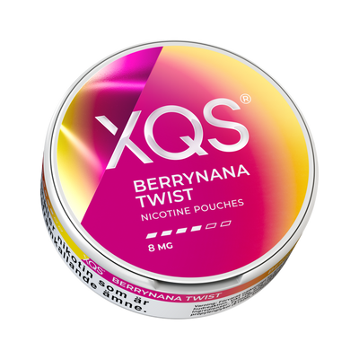 XQS Berrynana Twist 8mg, Dose, Ansicht von unten